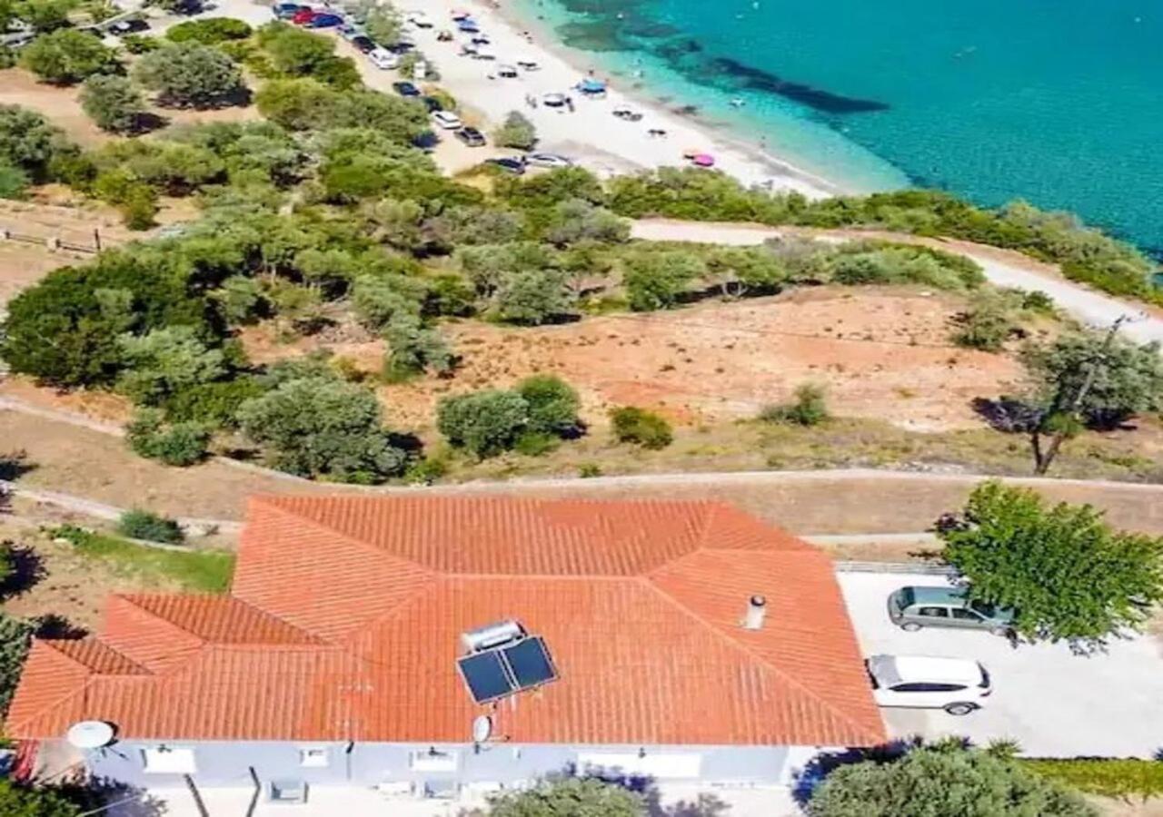 Aegean Beachfront Petriaí Eksteriør billede