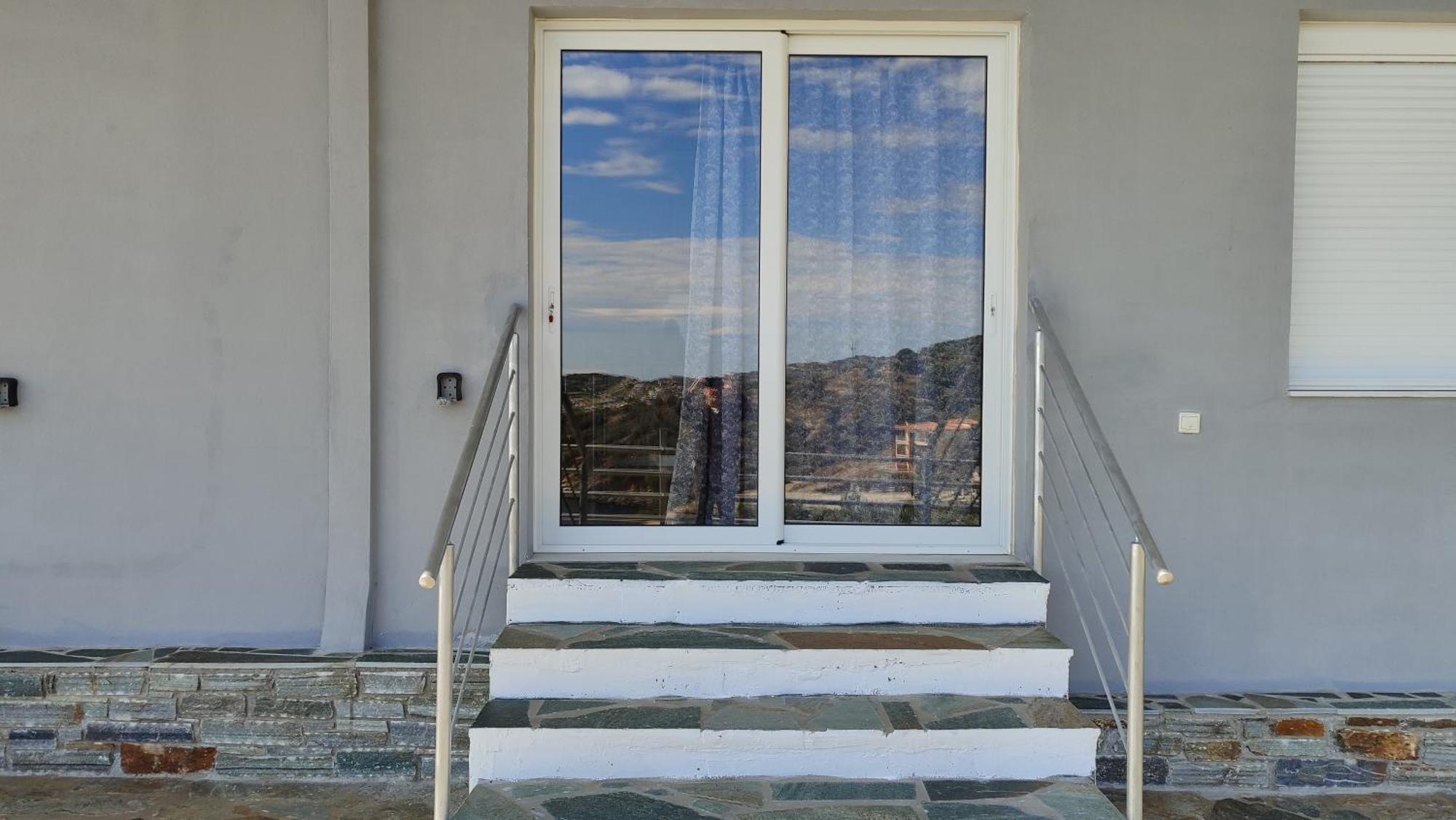 Aegean Beachfront Petriaí Værelse billede