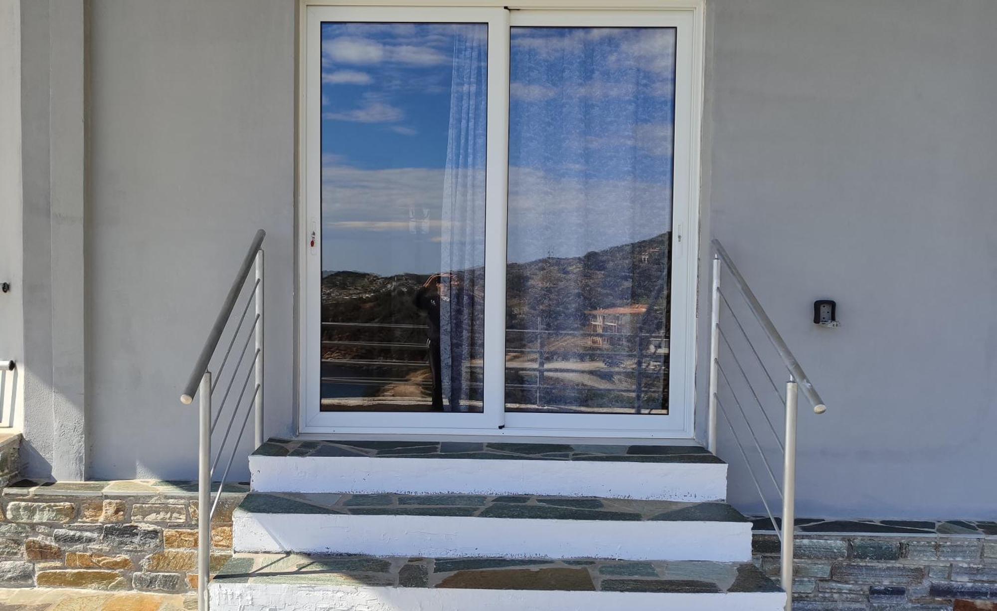 Aegean Beachfront Petriaí Værelse billede