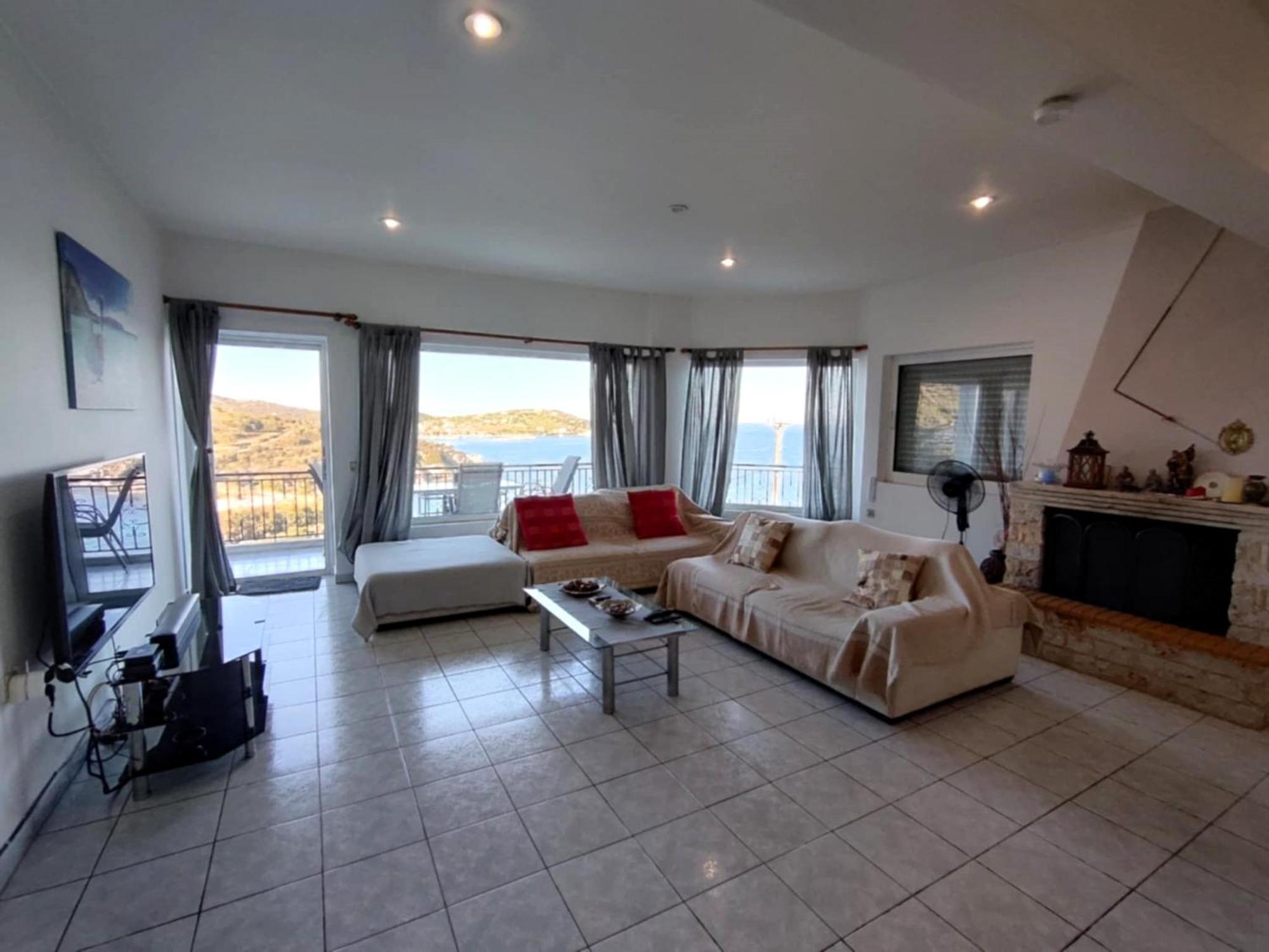Aegean Beachfront Petriaí Eksteriør billede